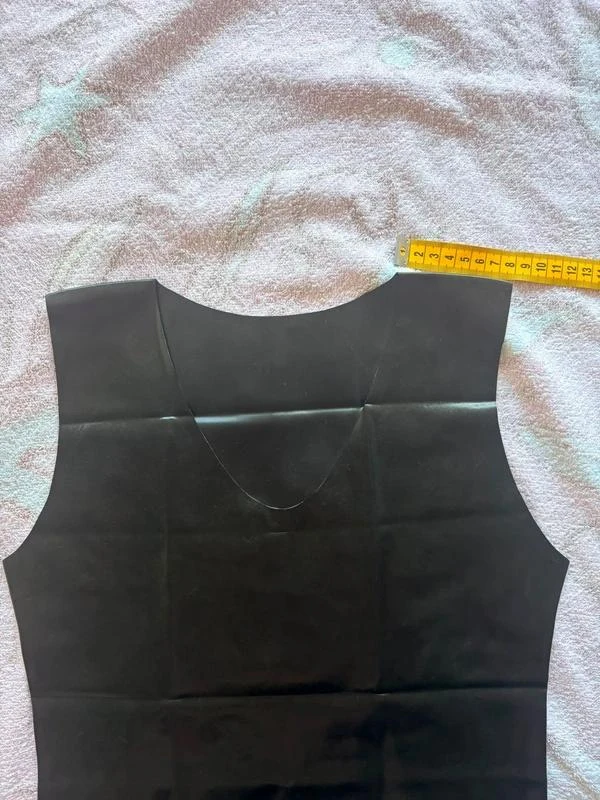 Black bodysuit - latex - size 40 (M) – photo 6